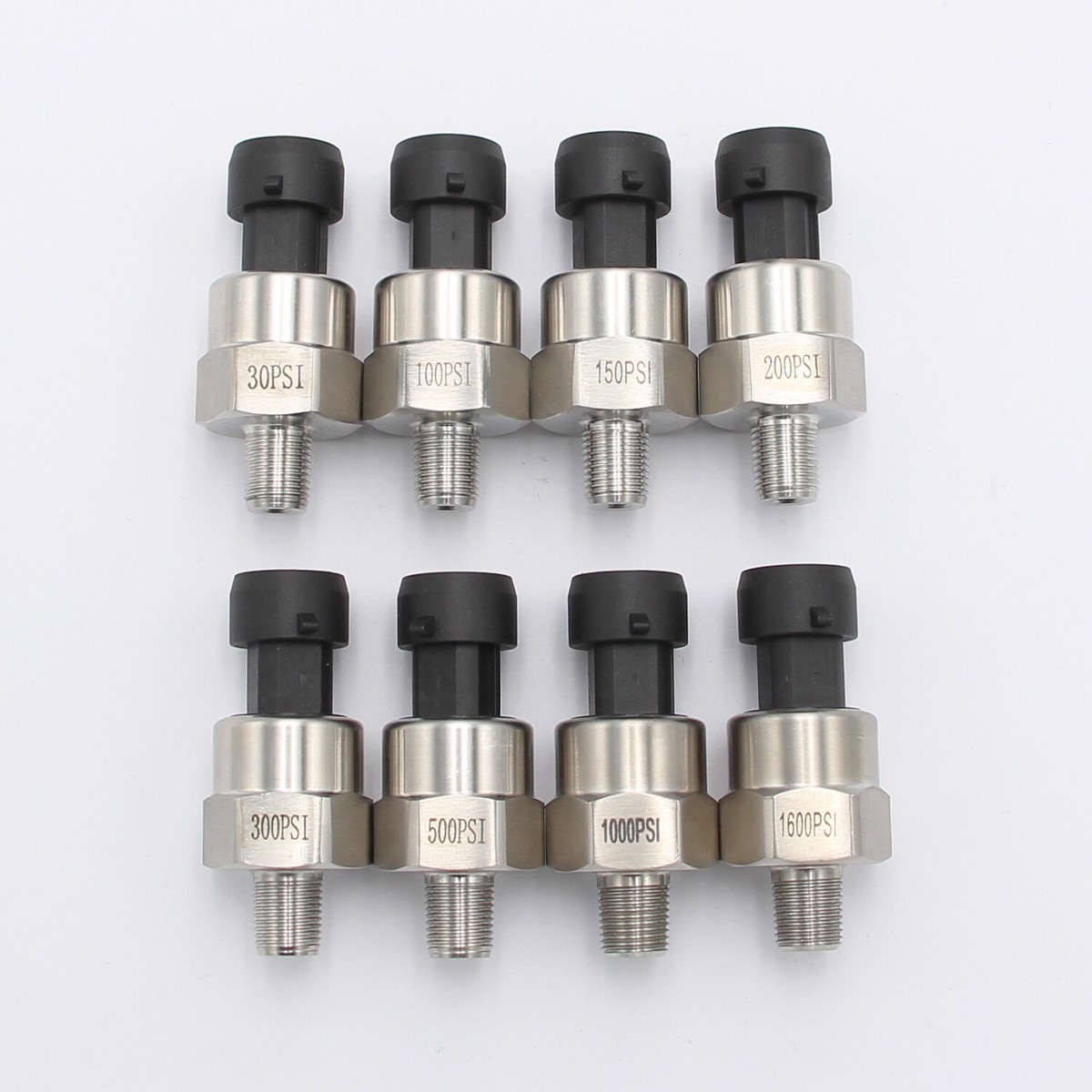 Pressure Transducer Sender Sensor 2 Pieces 500 Psi With - Foto 4