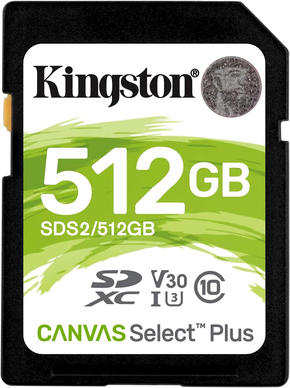 Kingston Canvas Select Plus SD - SDS2/32GB Classe 10 UHS-I 512 GB 512