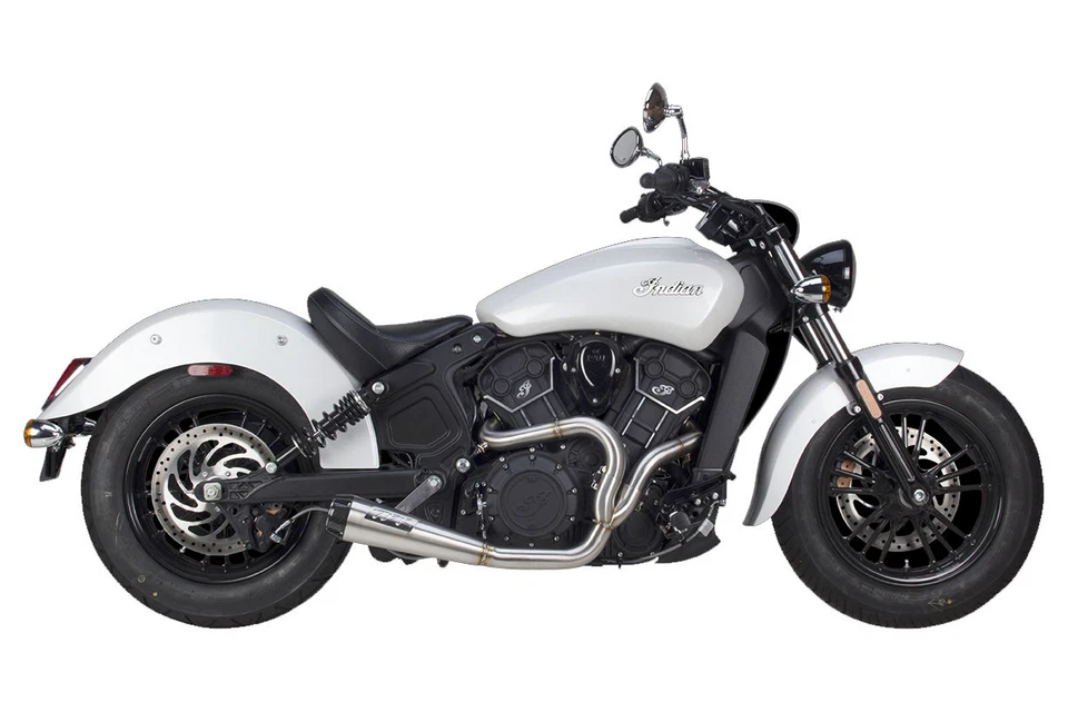 Victory Octane/Indian Scout Sixty Two Brothers 2017-24 sistema de escape completo SS Foto 2 de 2