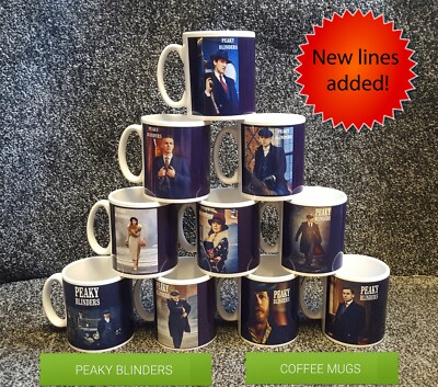 PEAKY BLINDERS MUG SORTIMENT (neue Linien hinzugefügt)