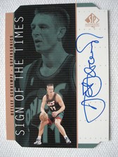 DETLEF SCHREMPF 98/99 UD SP Sign Of Times AUTOGRAPH DT