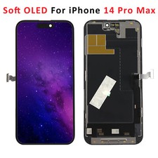 Soft OLED For iPhone 14 Pro Max LCD Display Touch Screen Replacement Assembly US