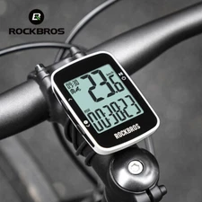 ROCKBROS Bicycle Speedometer Odometer Waterproof CycleBike Computer Wireless GPS