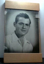 Sleek Modern Light Colored Wood Frame w/Glass by Umbra