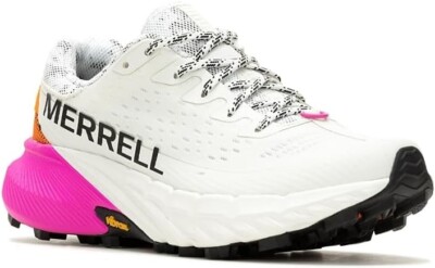 Merrell Womens Agility Peak Shoes Trainers Sneakers White Multi J068234  UK