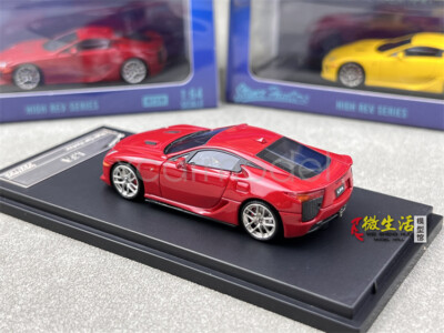 その他 li fafa a ceramic car SH 1:64 Scale Red LFA Coupe Sports Diecast Resin Car Model