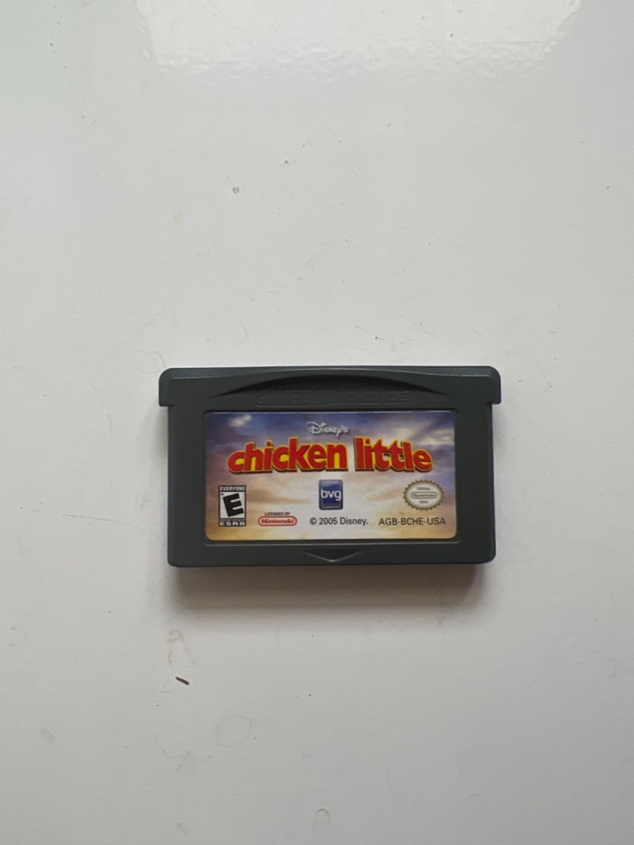 DISNEY'S CHICKEN LITTLE NINTENDO GAMEBOY ADVANCE SP GBA