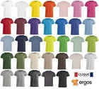 CLIQUE T-Shirt BASIC-T Men's 100% Cotton Short Sleeve Shirt