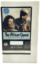 The African Queen BETA Betamax Tape Humphrey Bogart Katharine Hepburn Not VHS