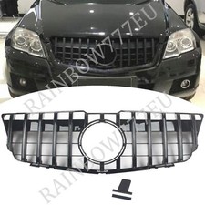 Schwarz Front Grill Kühlergrill für Mercedes GLK Class X204 GLK250 GLK300 08-12