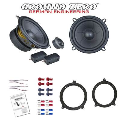 Ground Zero Auto Lautsprecher 13cm Kompo für BMW 3er Coupe E46 1999-2006