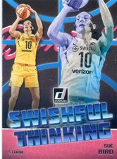 2019 Panini Donruss WNBA SUE BIRD #11 SWISHFUL THINKING INSERT STORM