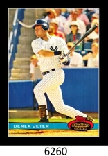 1-1997 TOPPS WALL-MART INSERT DEREK JETER YANKEES CARD#WM17