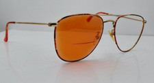 Vintage Ralph Lauren PC XIX Brown Gold Pilot Metal Sunglasses FRAMES ONLY