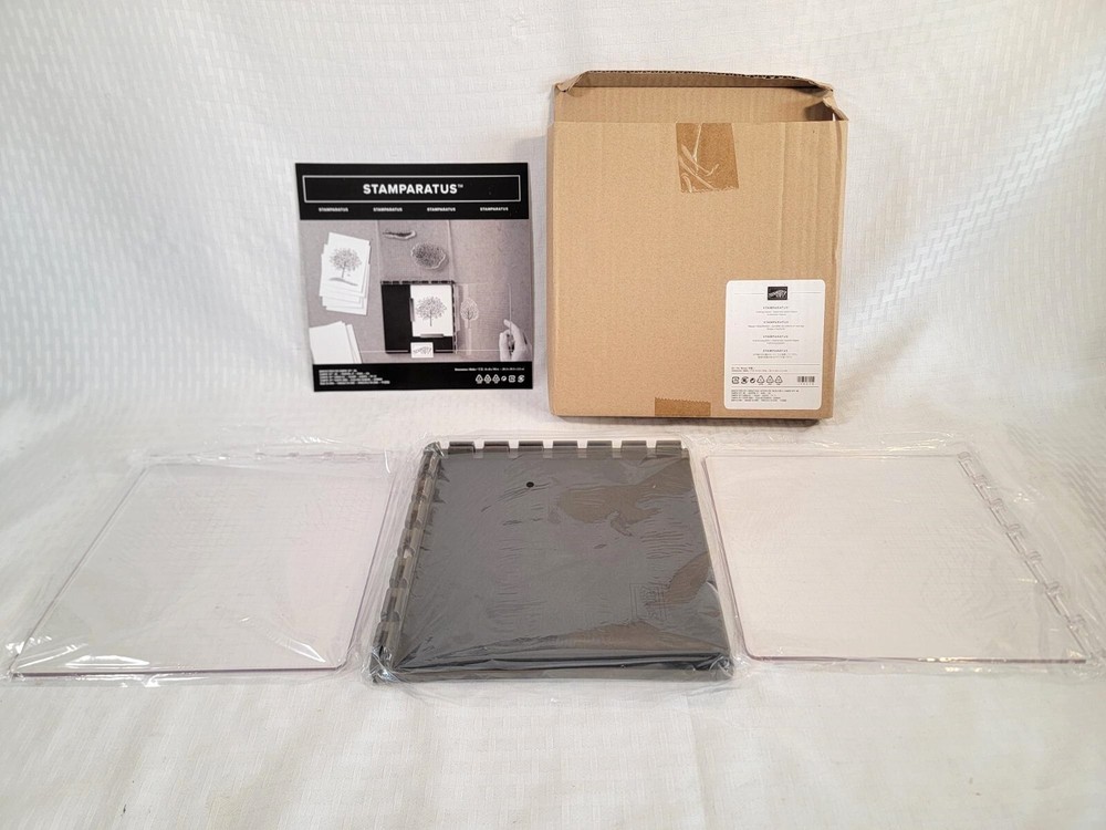 Stampin’ Up Stamparatus Positioning Platform Tool - New in Box, Magnets, Foam