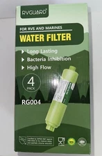 RVGuard Inline RV Water Filter, Ideal for RV and Marine Use, Pack of 3