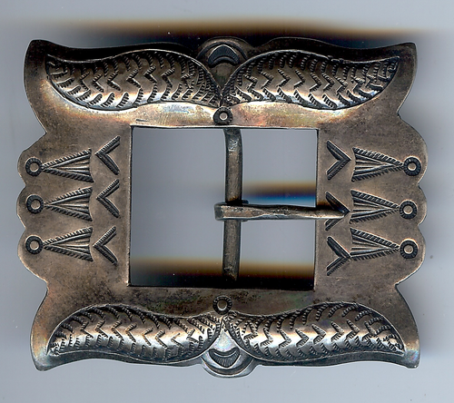 VINTAGE 1930'S NAVAJO INDIAN SILVER 