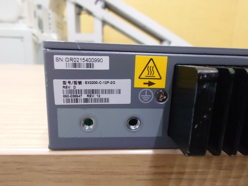 Juniper Networks EX2200-C-12P-2G 12-Port Gigabit Ethernet Switch - Picture 5 of 5