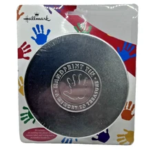 Hallmark Handprint Footprint Tin A Memory To Treasure Plaster Kit Baby Keepsake