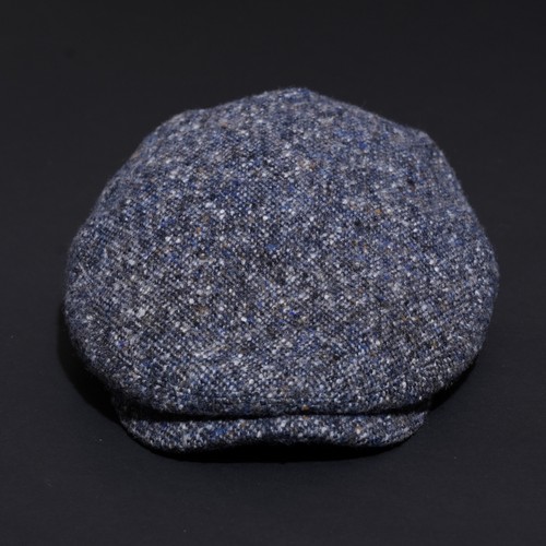 STETSON Hat Driver Flat Cap MEDIUM Mens Hatteras Wool Donegal Celebrity 56 M - Picture 4 of 17
