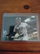 2020 Stadium Club Shed Long Rookie Card Black Parallel #198 Seattle Mariners
