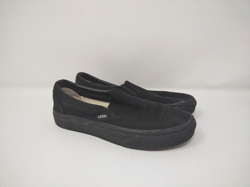 all black vans size 5.5