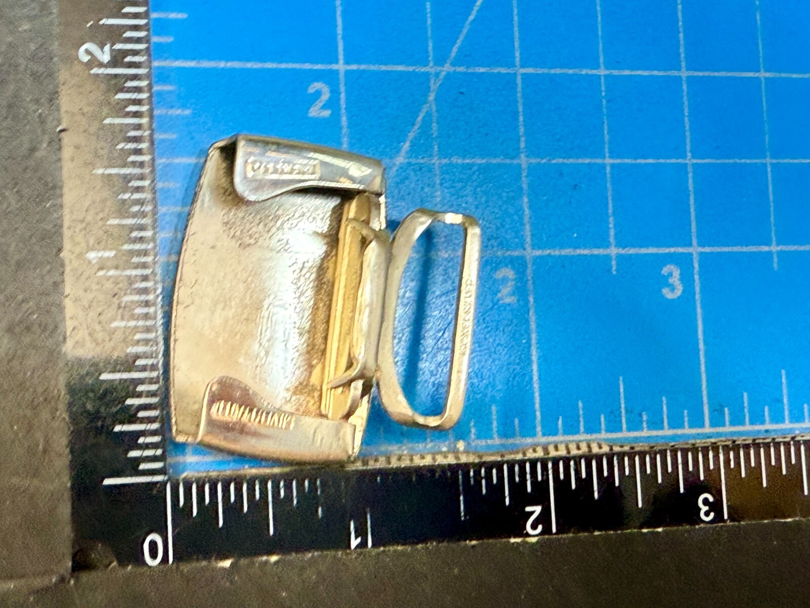 Custom Initial Letter D Monogram Silver Plated Pi… - image 4