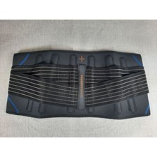 Tommie Copper Men's L-XL Black/Blue Active Adjustable Lower Back Support Brace