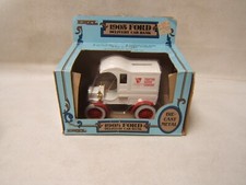 ERTL 1905 Ford Delivery Car Tractor Supply Coin Bank 1/25 in box 6th in series