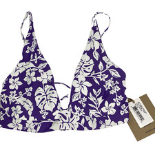 Stone Fox Swim Woman's NEW Size X-Large Style Daya Top Print Kauai Floral