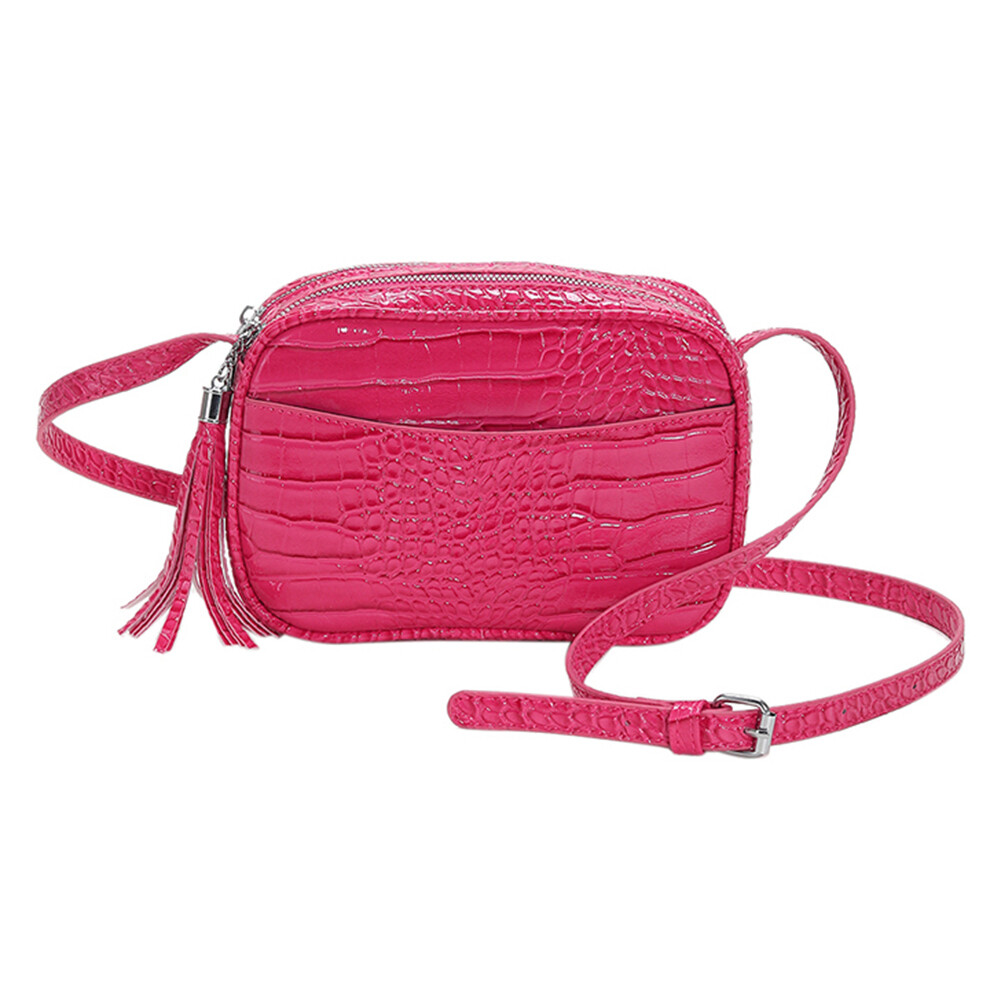 Tassel Women Shoulder Bag Casual Crossbody Bags PU Leather for Work