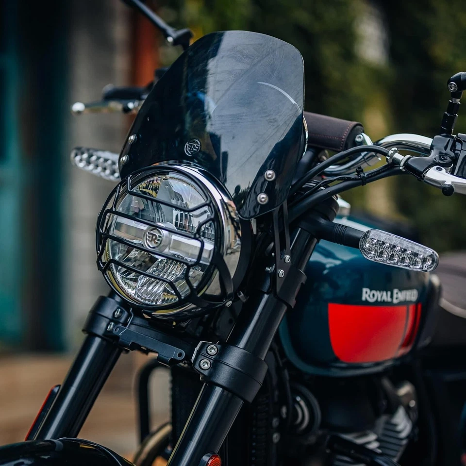 TINTED TALL FLYSCREEN" FIT FOR ROYAL ENFIELD NEW BEAR 650 - Image 3 of 3