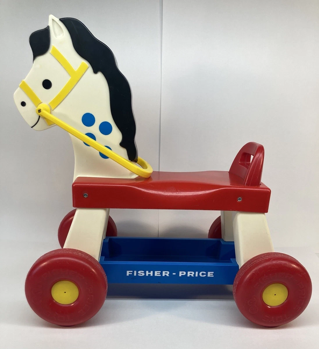 Fisher price rocking horse hot sale plastic