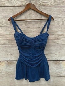 navy blue swimdress