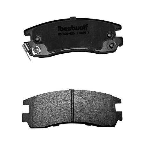Front + Rear Ceramic Brake Pads for Century Regal Impala Grand Prix Montana - Picture 7 of 7