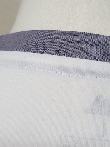Adidas MLS Los Angeles Football Club FC Away Soccer Jersey Sz L White & Gray - Picture 7 of 9