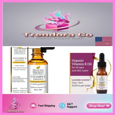 Multi-Purpose Organic Vitamin E Oil - Fade Scars, Wrinkles & Stretch Marks