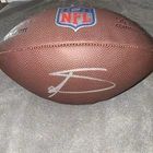 STEFON DIGGS SIGNED OFFICIAL NFL LEATHER WILSON "THE DUKE" FOOTBALL Beckett COA
