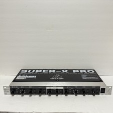 Behringer Super X Pro CX2310 2 way Multi-Channel Crossover w Subwoofer Output