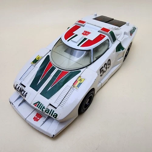 TRANSFORMERS G1 (Vintage 1984) WHEELJACK Lancia Strata Race Car Action Figure
