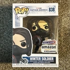 2021 Funko Pop! Marvel Captain America THE WINTER SOLDIER Amazon Exclusive #838