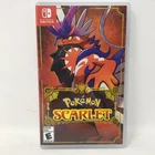 Pokemon Scarlet for Nintendo Switch Used See Pics Tested Works