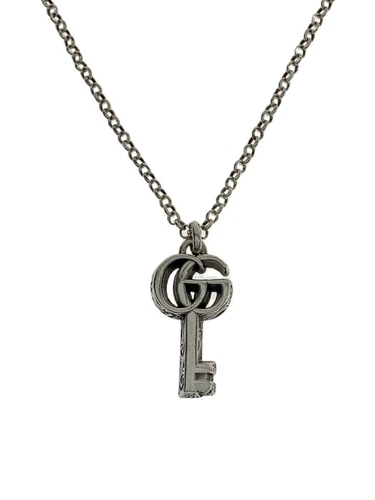 GUCCI SV925 Collana in argento con top da uomo usata