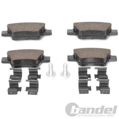 BOSCH BREMSBELÄGE HINTEN passend für CITROËN C4 COUPE PEUGEOT 307 BJ. BEACHTEN - Bild 5 von 6