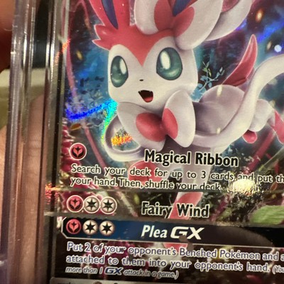 Sylveon GX ERROR 092A/145 Alternate Art Promos Holo Pokémon