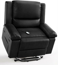 Power Lift Recliner Chair with Heat Massage for Seniors, 400Lbs Capacity