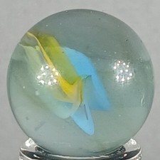 Vintage Imported Hybrid Cat's Eye Marble .60 Inches Near-Mint Condition