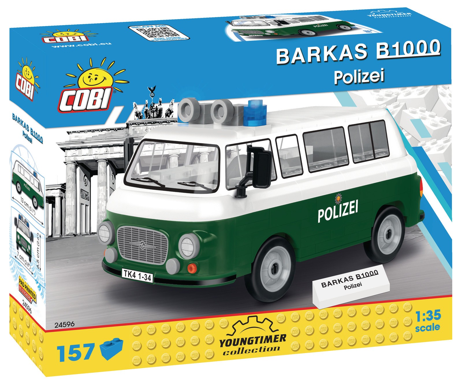 COBI Barkas B1000 - полицейский участок Мехрфарбиг 5190₽