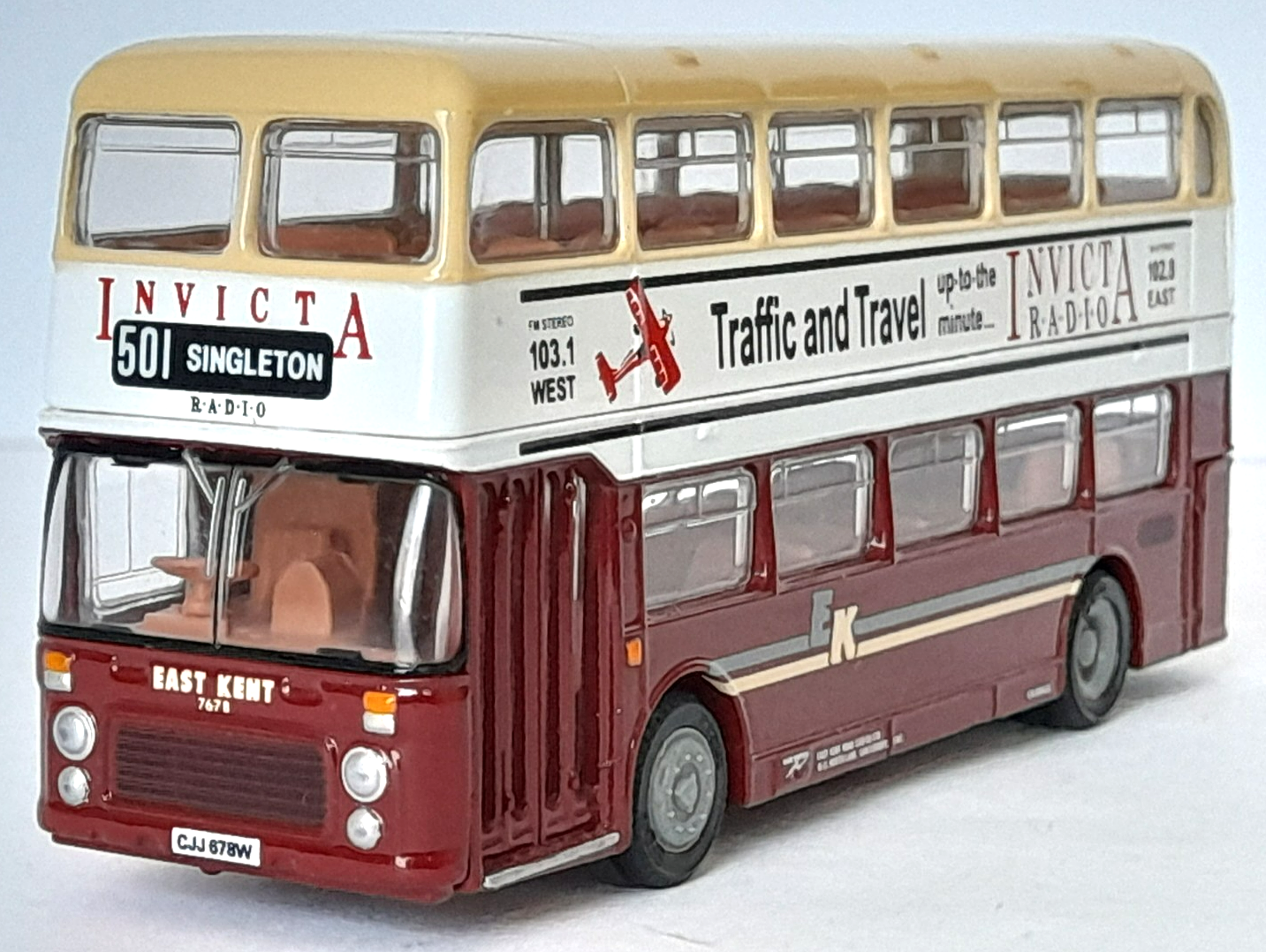 EFE 20404 Bristol VR 3 Double Decker Bus - East Kent Road Car Co - Invicta Radio
