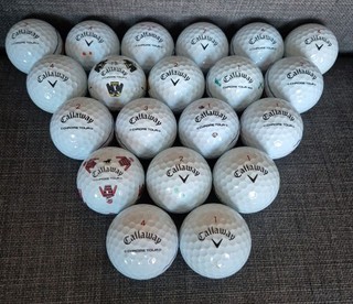 Callaway Chrome Tour Golfbälle X20 (X14 Pearl & X6 A Klasse)